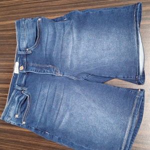 Women's Nicole Miller New York Soho high rise Jean shorts sz 10